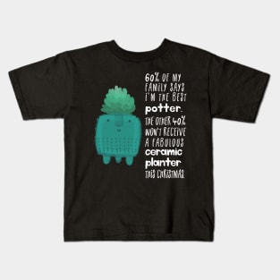 Handmade Ceramic Planter Kids T-Shirt